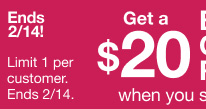 Get a $20 Bonus CashPass Reward* when you spend $50 on fine jewelry, beauty, or haircare