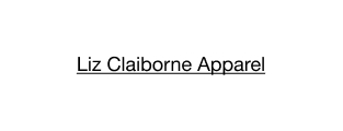 Liz Claiborne Apparel