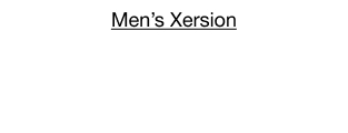 Men's Xersion