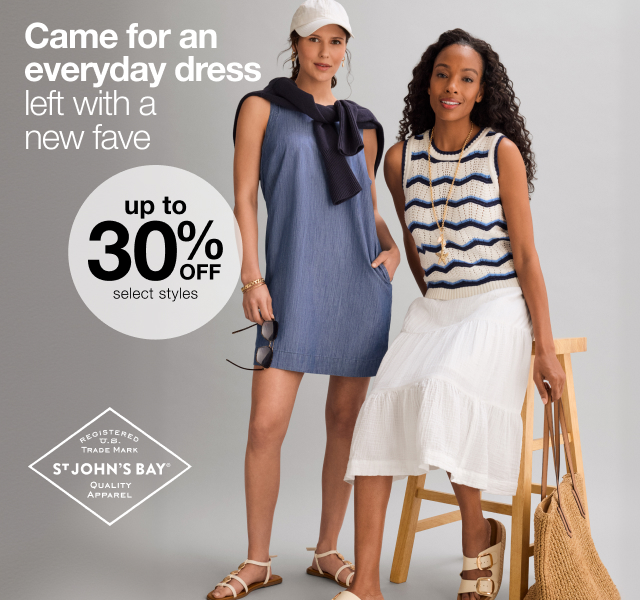 Came for an everyday dress left with a new fave. Up to 30% Off select styles.