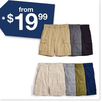 from $19.99 Men’s Shorts