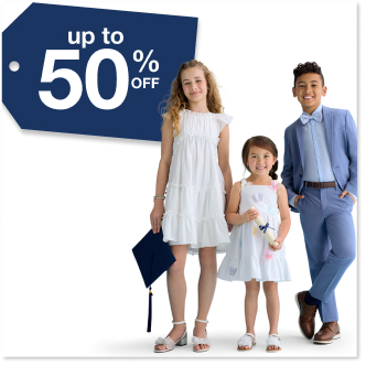 up to 50% Off Kids’ & Babies’ Dressy Clothes