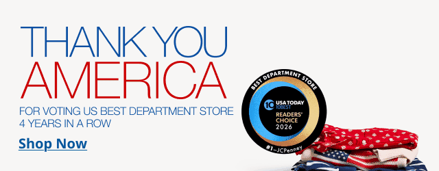 Thank You America For Voting Us Best Department Store 4 Years In A Row | Shop Now