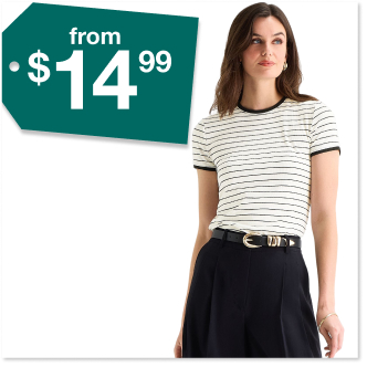 from $14.99