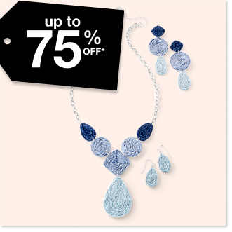 up to 75% OFF*