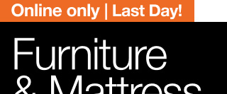 Online only | Last Day! | Furniture & Mattress Flash Sale