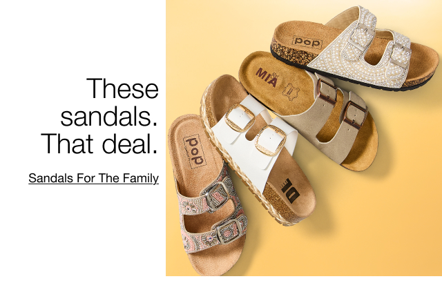 These sandals. That deal. | Sandals For The Family