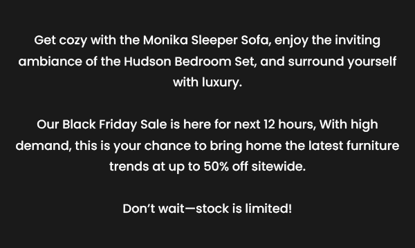Don’t wait—stock is limited!
