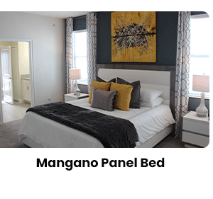 Mangano Panel Bed 