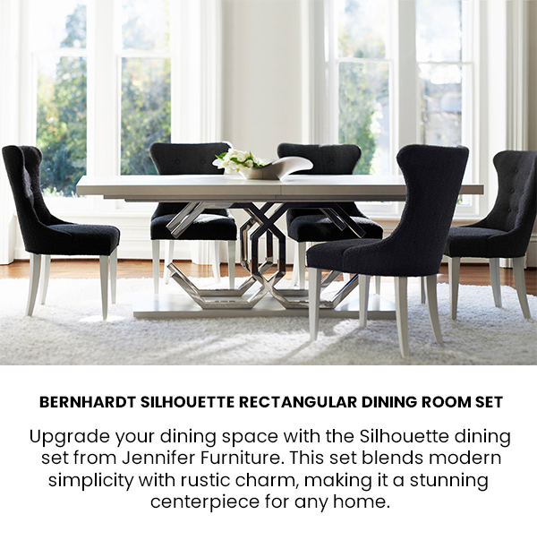 Silhouette Rectangular Dining Room Set