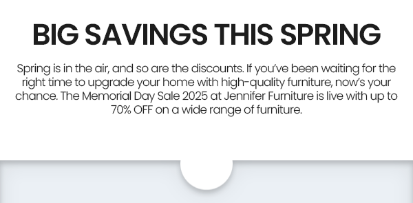 Big Savings This Spring