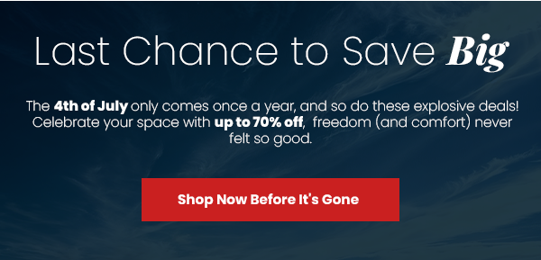 Last Chance to Save Big
