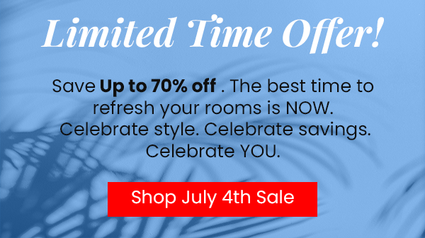 Shop July 4th Sale