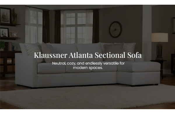 Klaussner Atlanta Sectional Sofa