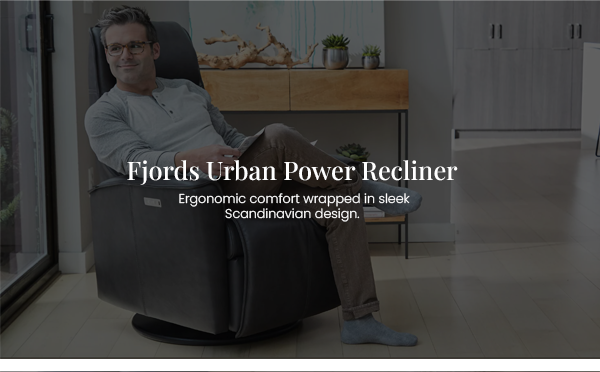 Fjords urban power recliner