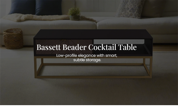 Bassett Beader Cocktail Table