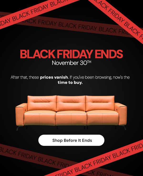 Black friday ends