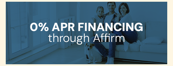 0% APR financing