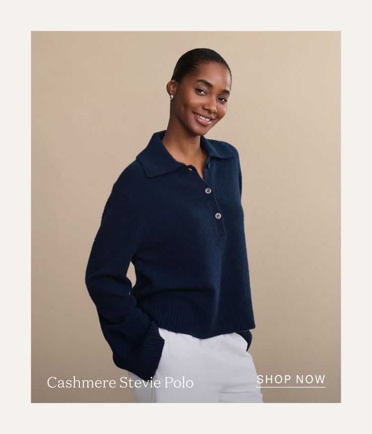 Cashmere Stevie Polo