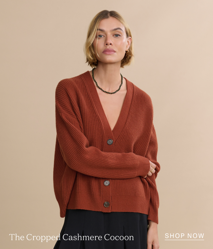 Cropped Cashmere Cocoon