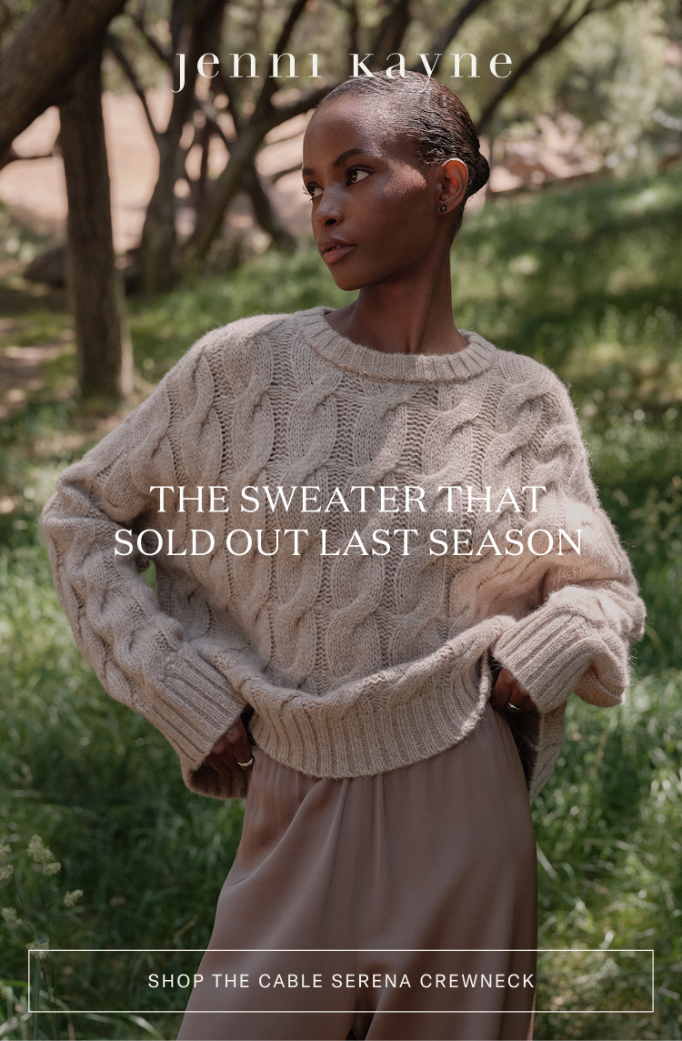 Cable Serena Crewneck