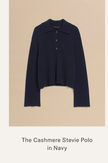 Cashmere Stevie Polo