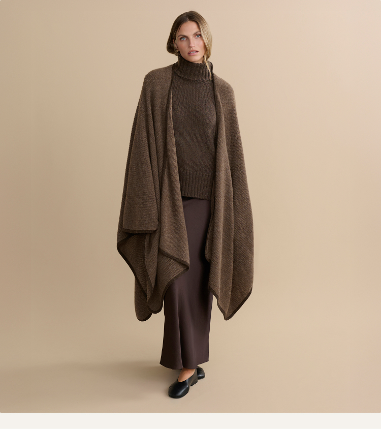 Fisherman Blanket Shawl
