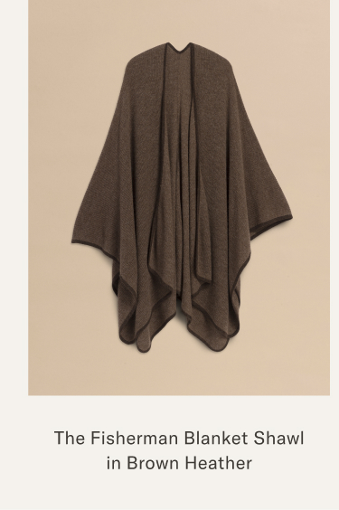 Fisherman Blanket Shawl