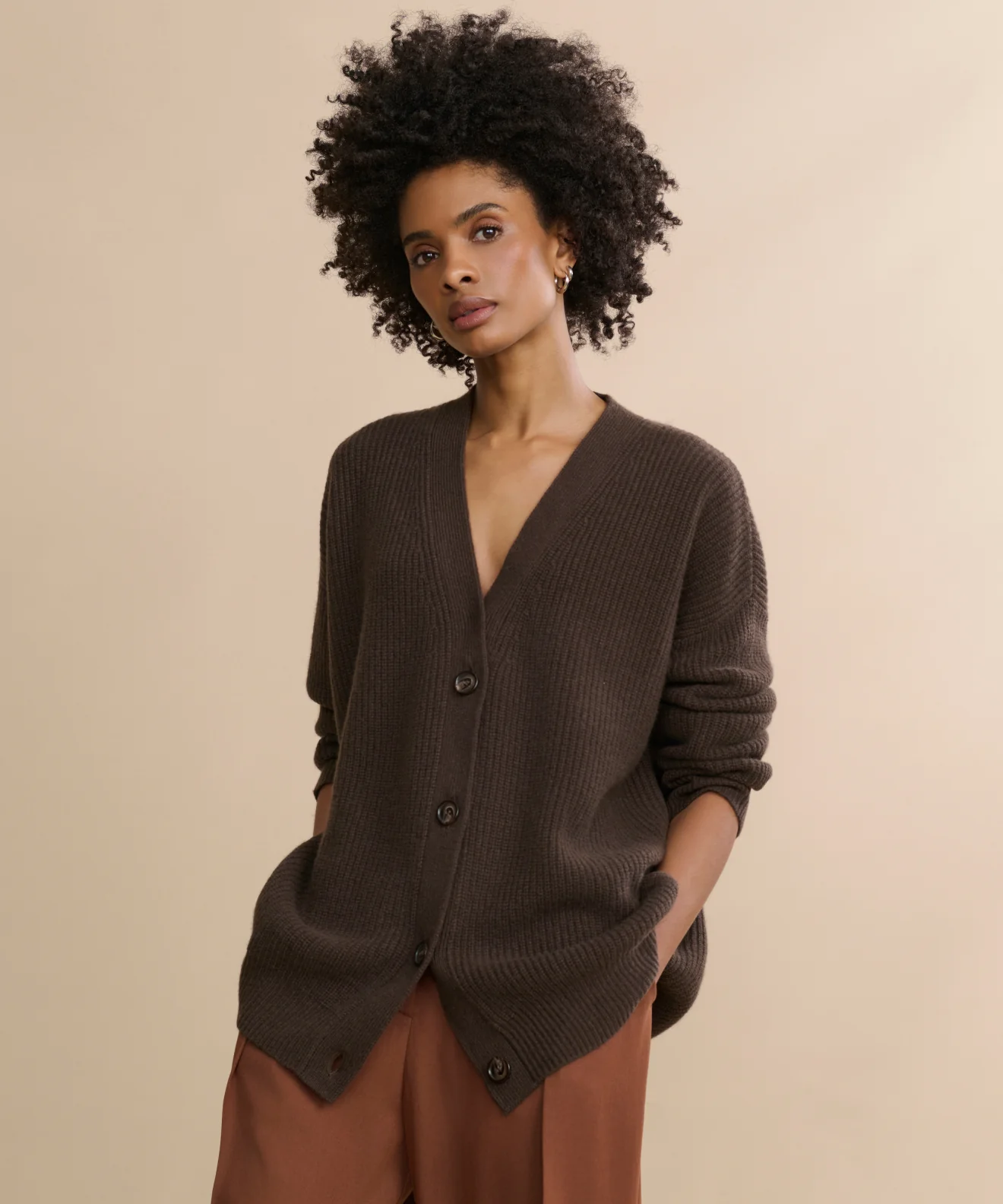 Image of Cashmere Cocoon Cardigan