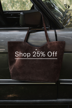 Suede Agnes Tote