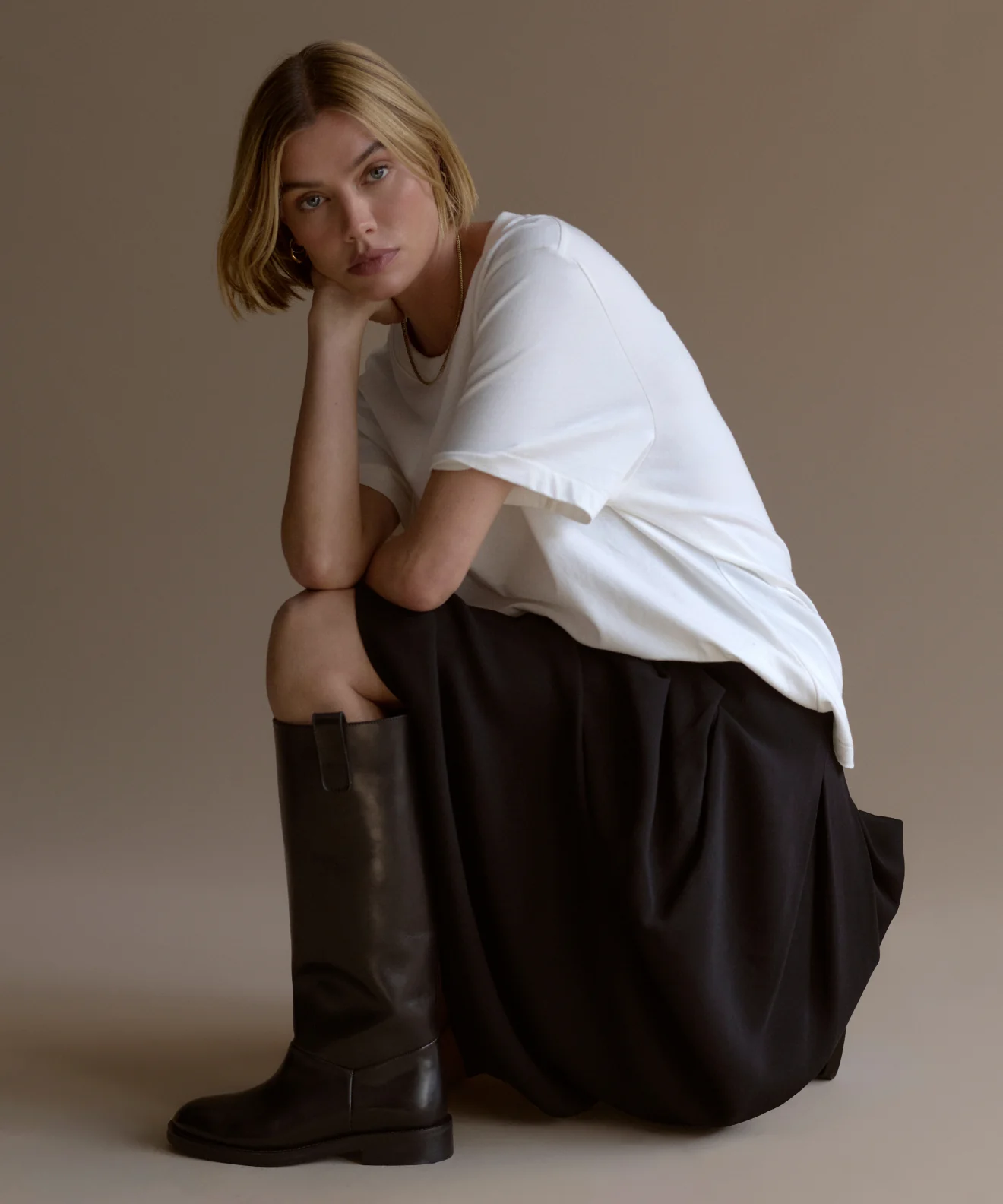 Image of Leather Stowe Boot