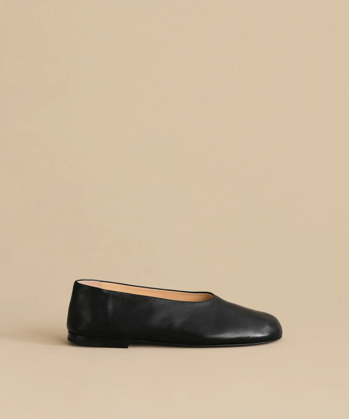 Image of Leather Elodie Flat