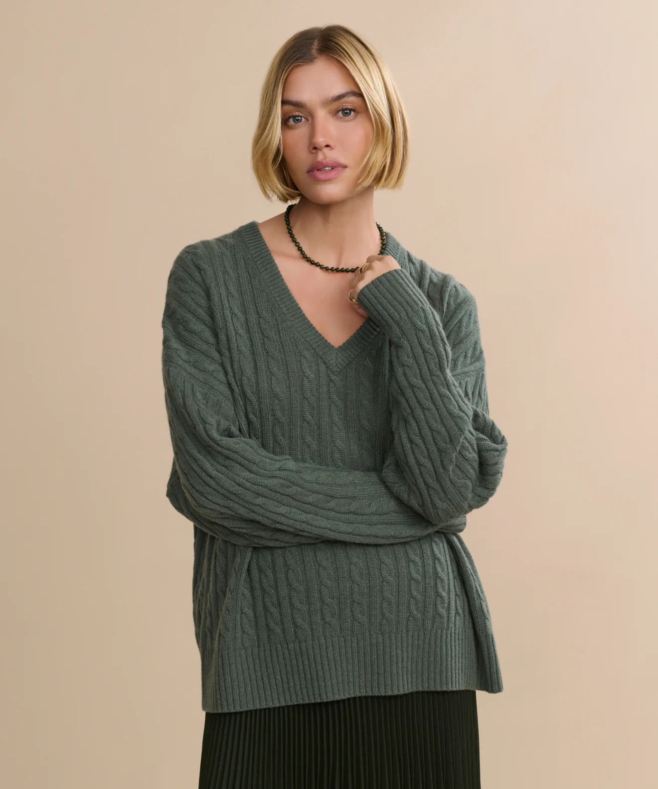 Image of Nell V-Neck Sweater