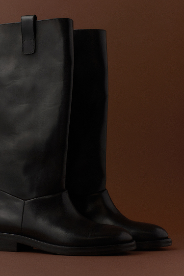 Leather Stowe Boot