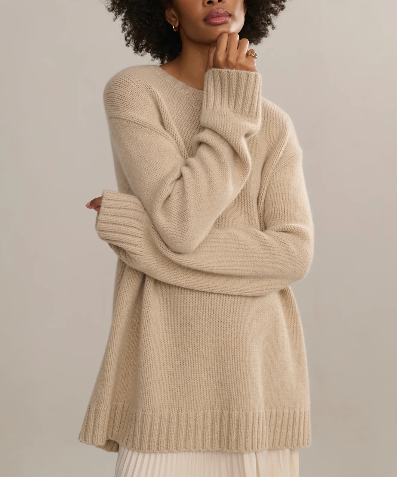 Image of Cashmere Amelia Crewneck