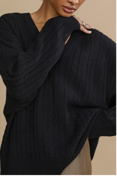 Nell V-Neck Sweater