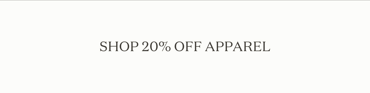 Friends & Family Sale - Apparel