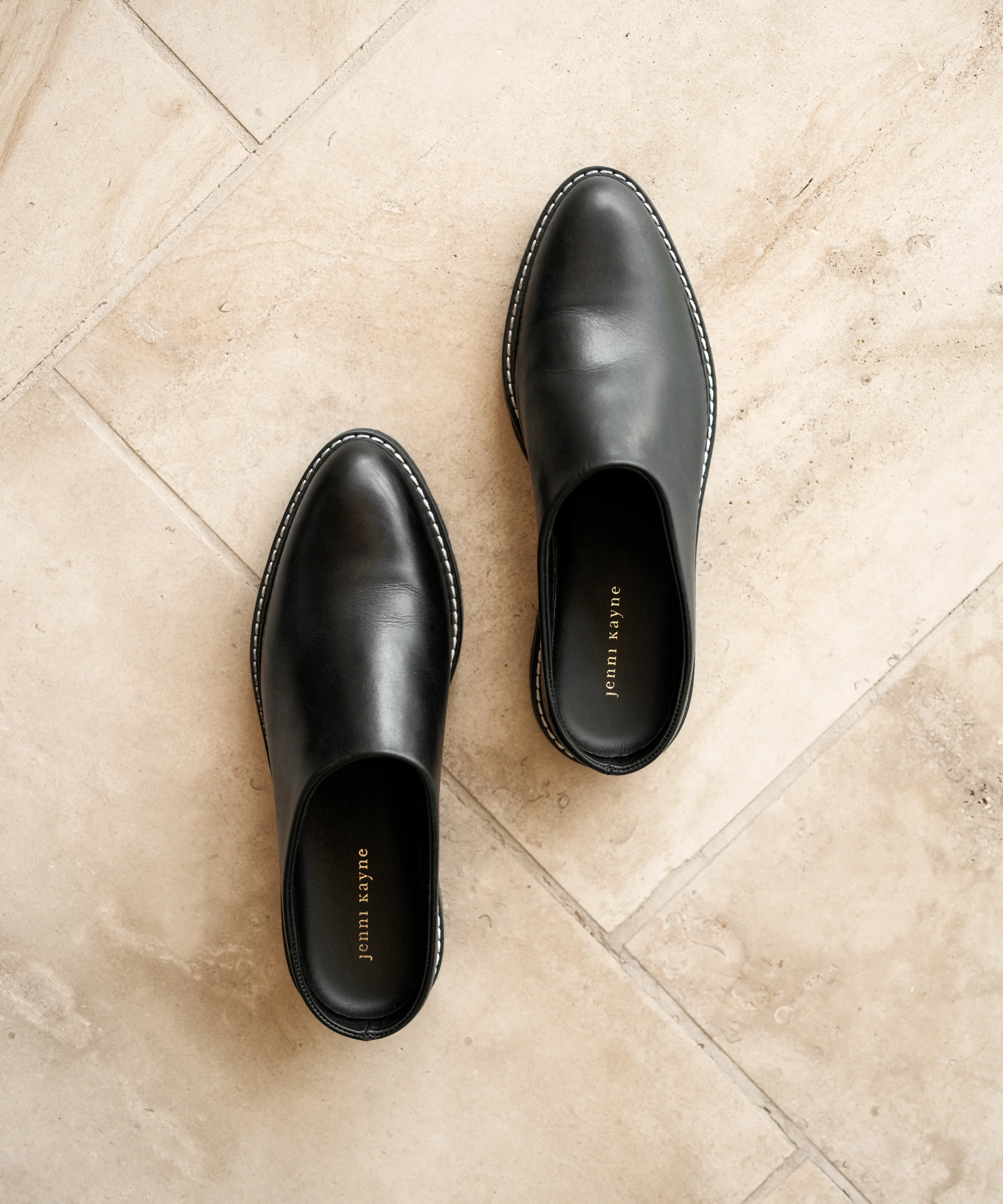 Image of Leather Lug Mule