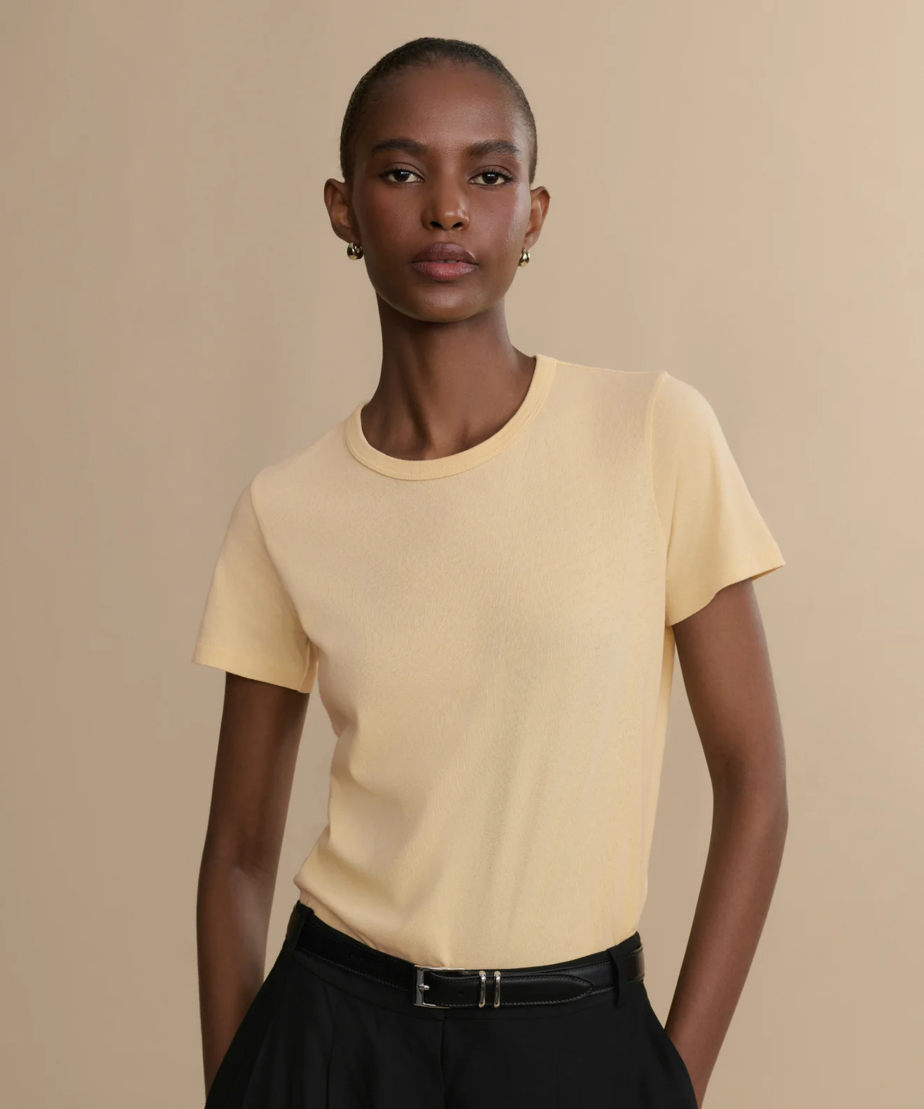 Image of Cotton Slim Tee