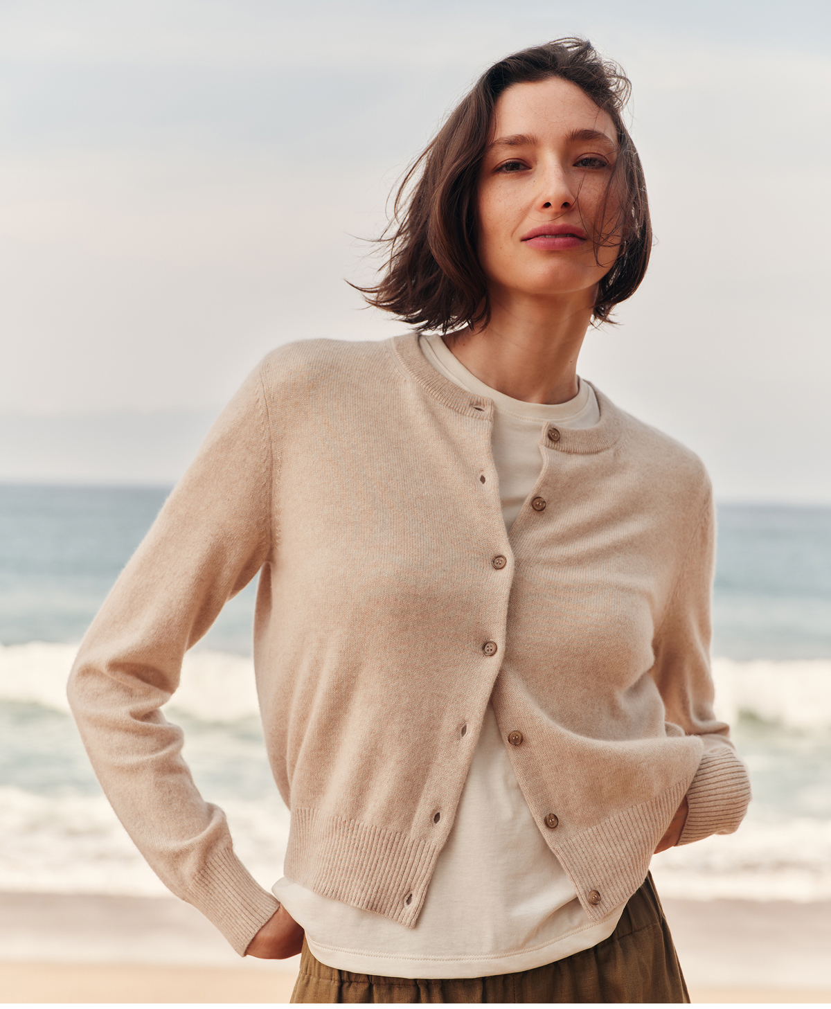 Flynn Cashmere Cardigan
