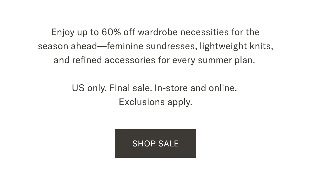 Jenni Kayne - Semi Annual Warehouse Sale