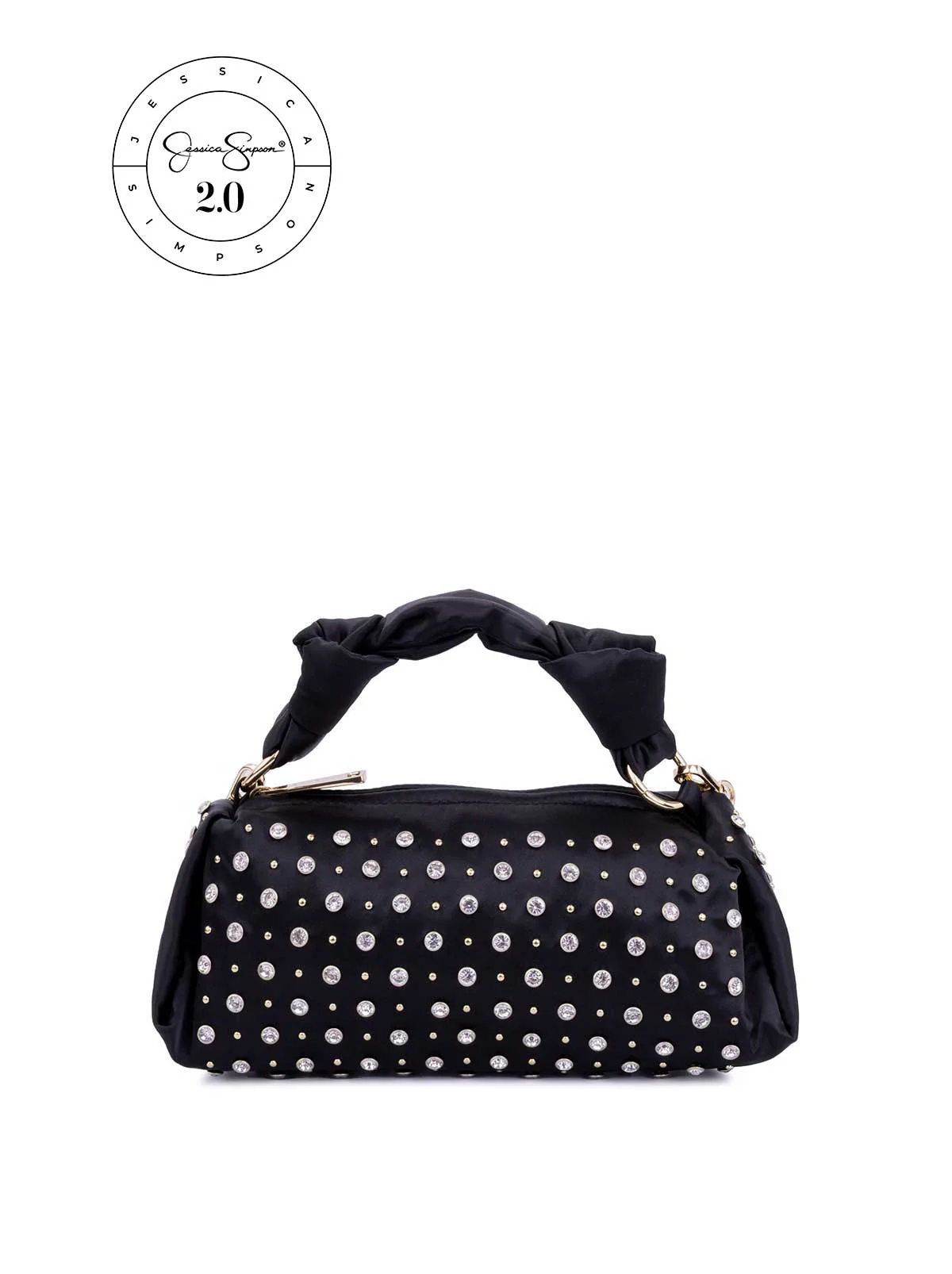 Image of Jessica Simpson 2.0 Mila Shoulder Bag in Meteorite