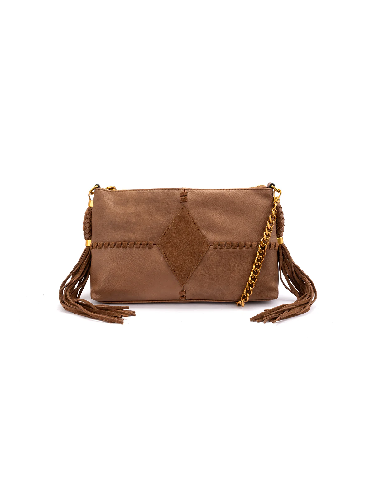Image of Darlene Crossbody in Almond Brown