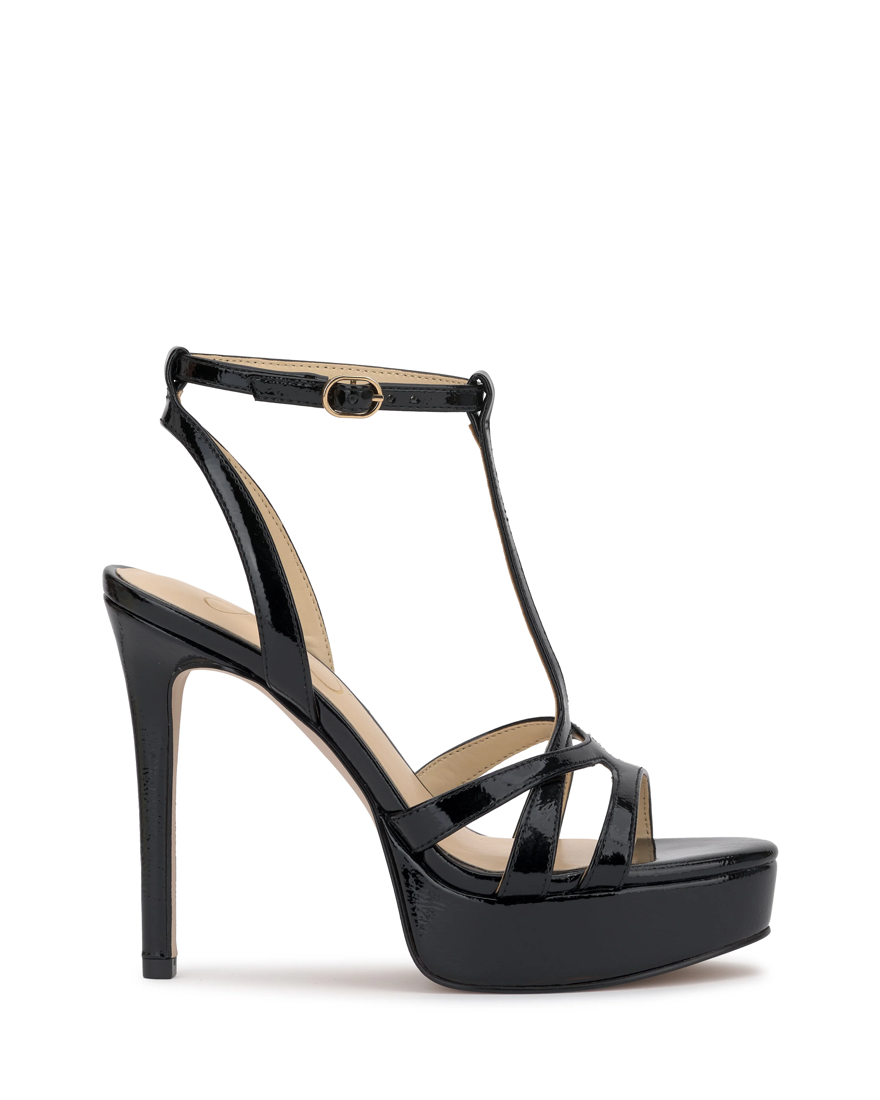 Image of Sippete Platform Sandal in Black