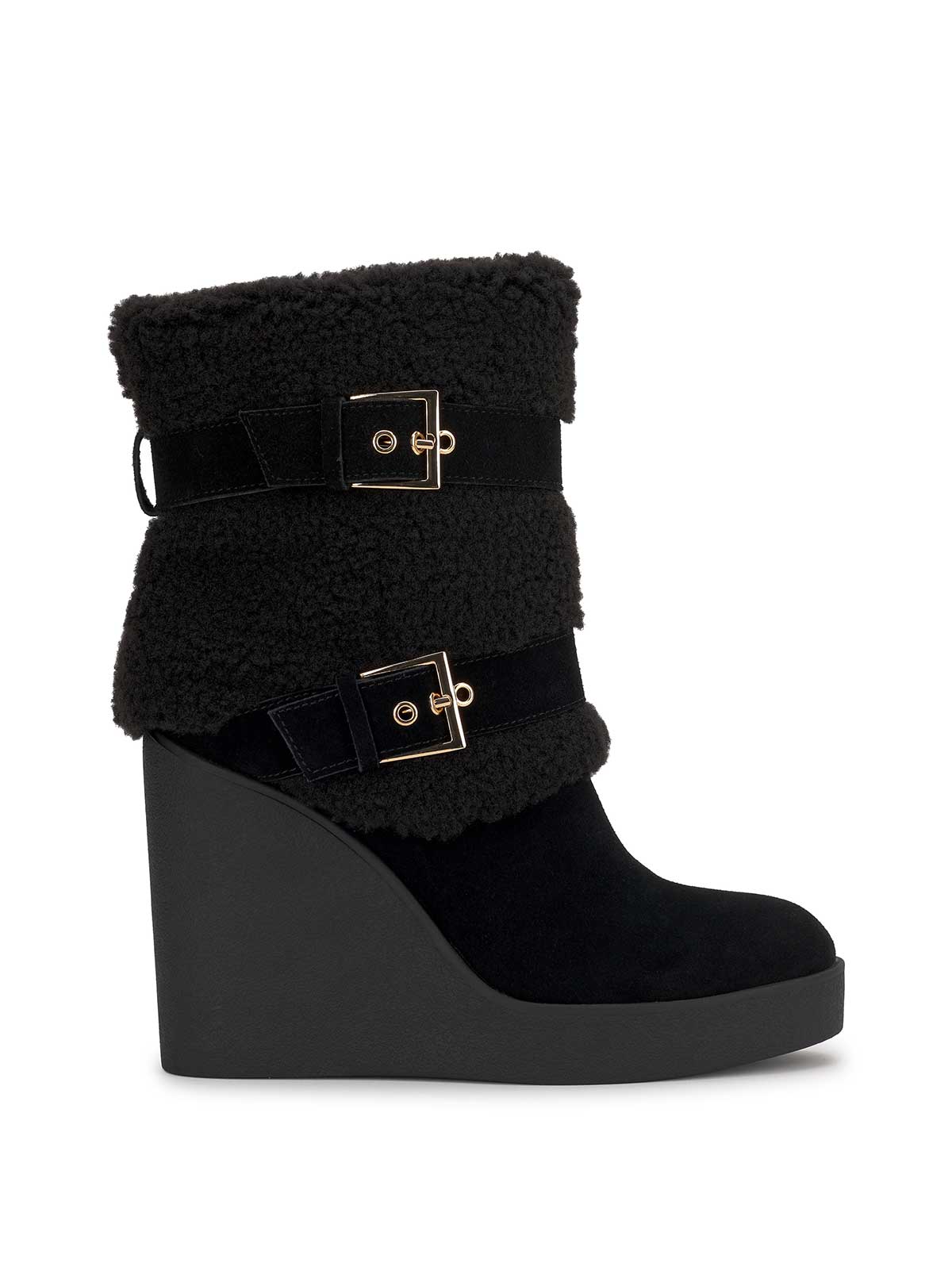 Image of Metzyn Wedge Bootie in Black