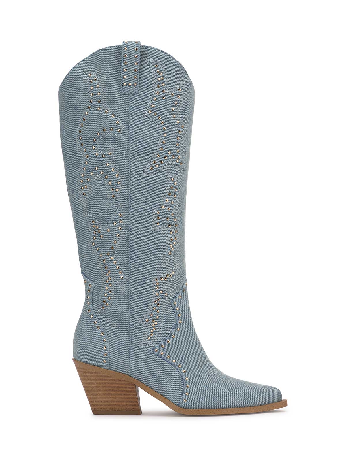 Image of Zaikes Western Boot in Denim