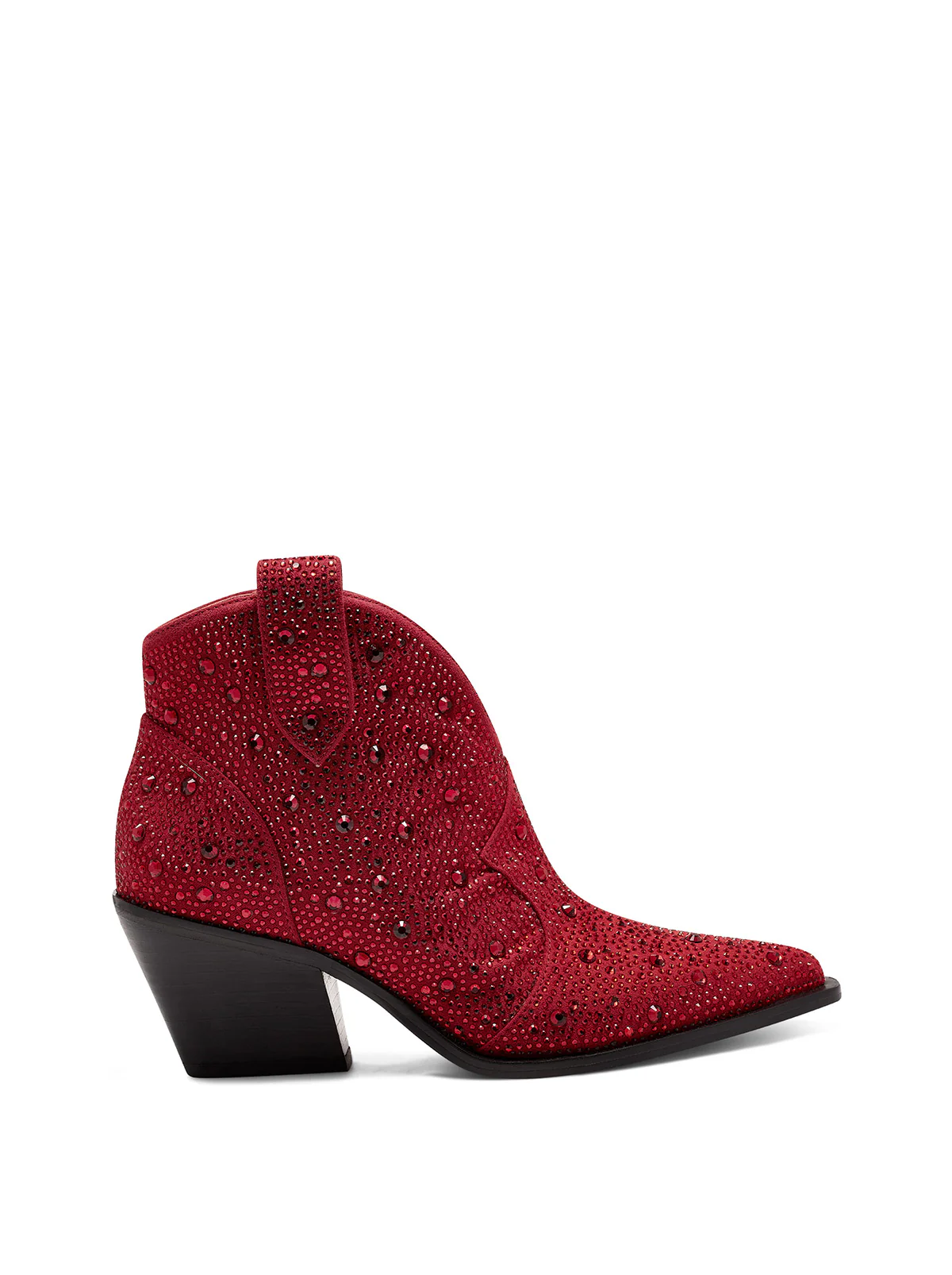 Image of Zadie Bootie in Red Crystal