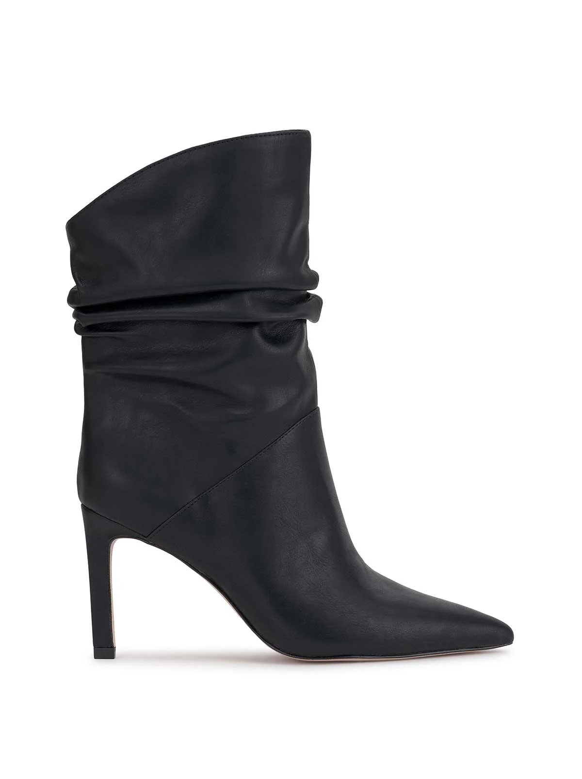 Image of Elisti Scrunch Bootie in Black