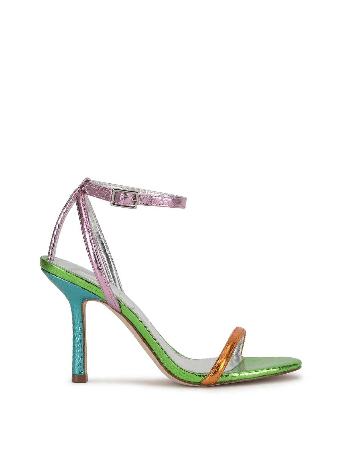 Image of Baharia High Heel in Tangerine
