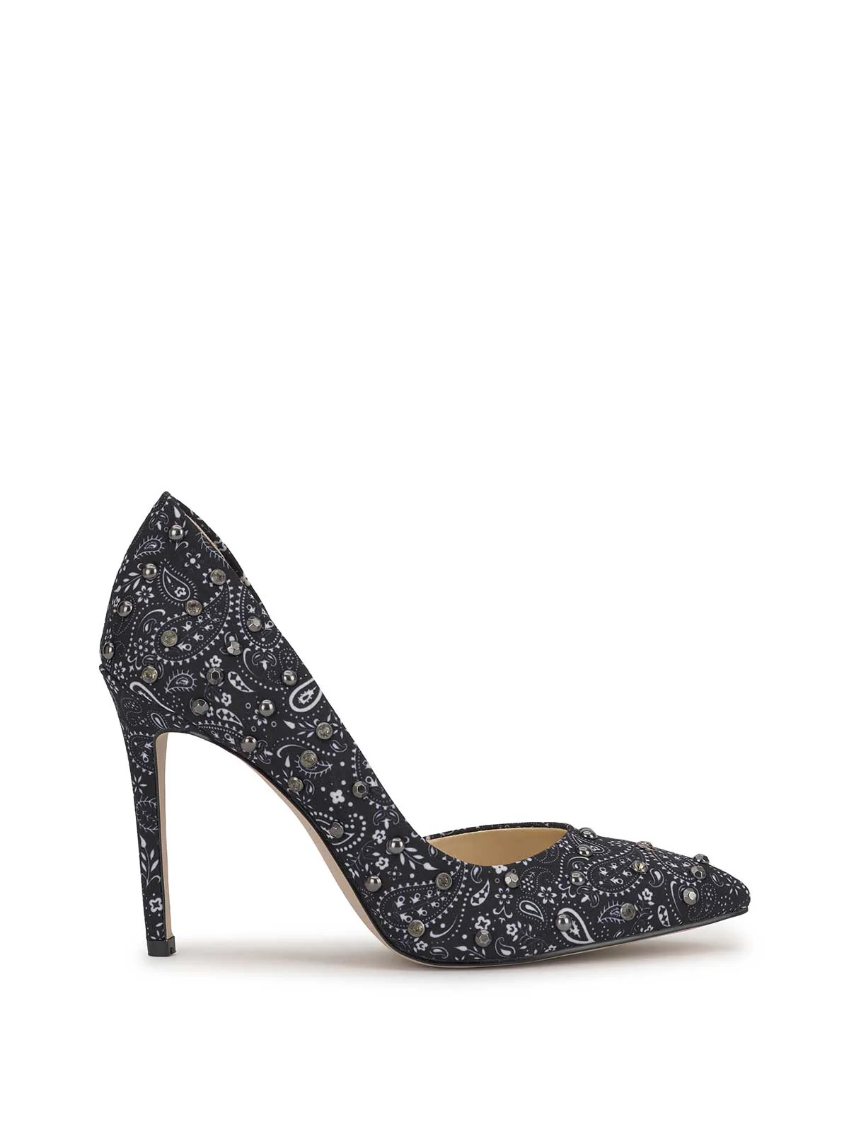 Image of Prizma D'Orsay Pump in Midnight Bandana